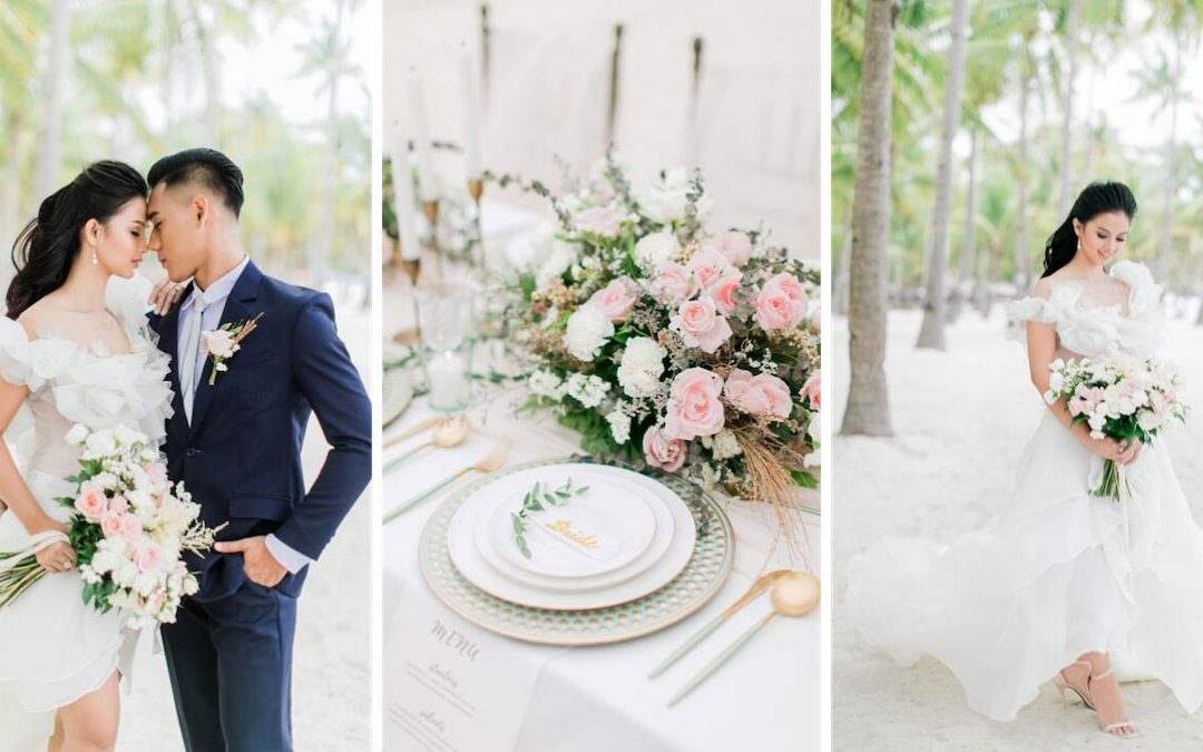 This Intimate Styled Shoot Beach Wedding in Bohol is Every Couple’s Dream